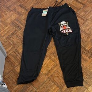 Nike Black Sweatpants with Tapered Ankle